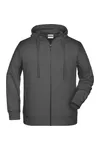 Men´s Zip-Hoody graphite