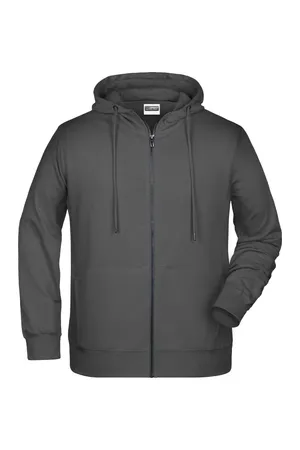 Men´s Zip-Hoody graphite