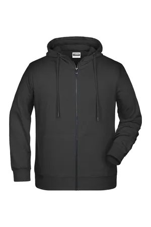 Children´s Zip Hoody Black