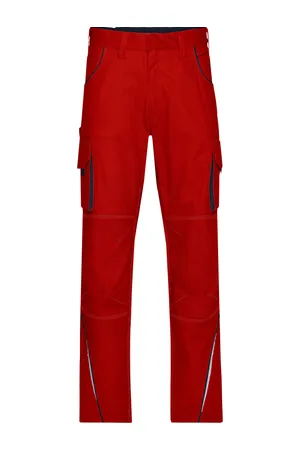 Workwear Hose - Color red/navy