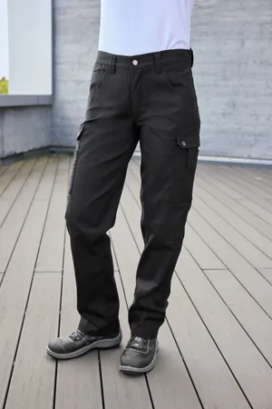 Workwear Cargo Hose - Solid Black