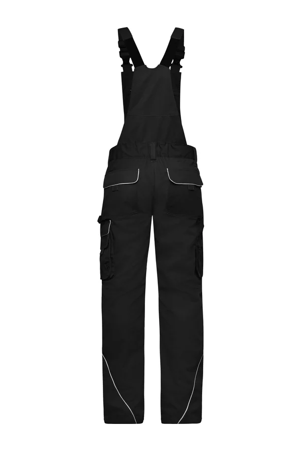 Workwear Latzhose - Solid Black