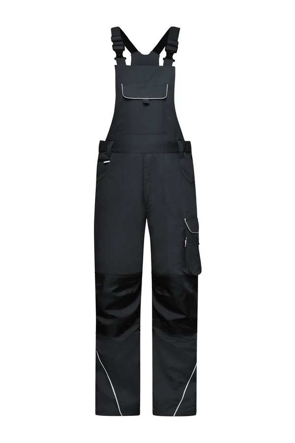 Workwear Latzhose - Solid Carbon