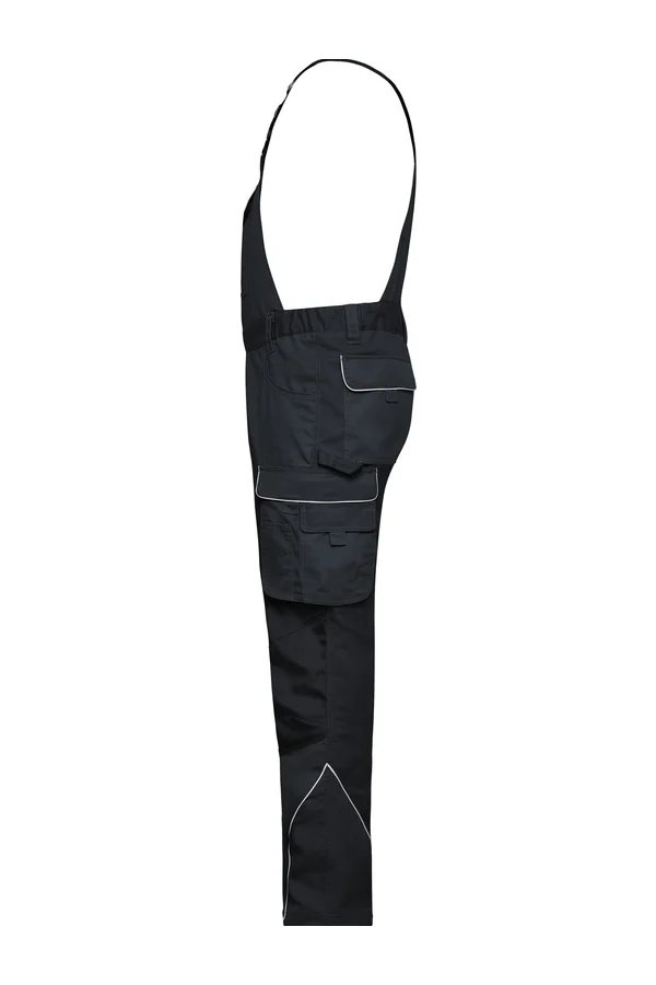 Workwear Latzhose - Solid Carbon