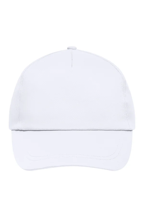 5 Panel Promo Cap White