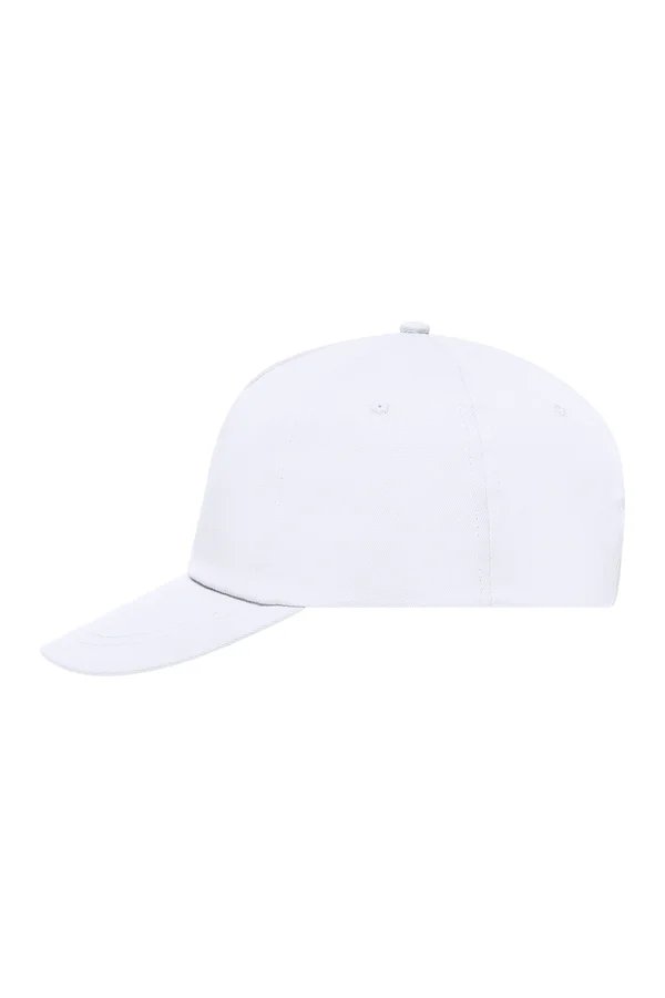 5 Panel Promo Cap White