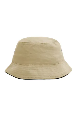 Fisherman Piping Hat Khaki / Black