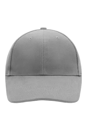 6-Panel Cap Low Profile Dark Grey
