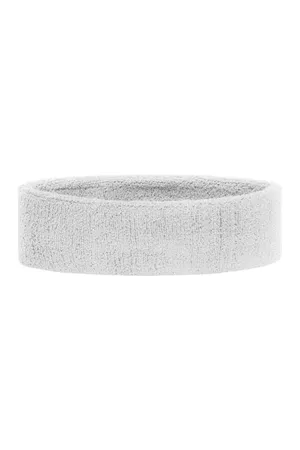 Terry Headband White