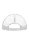 5-Panel Polyester Mesh Cap White