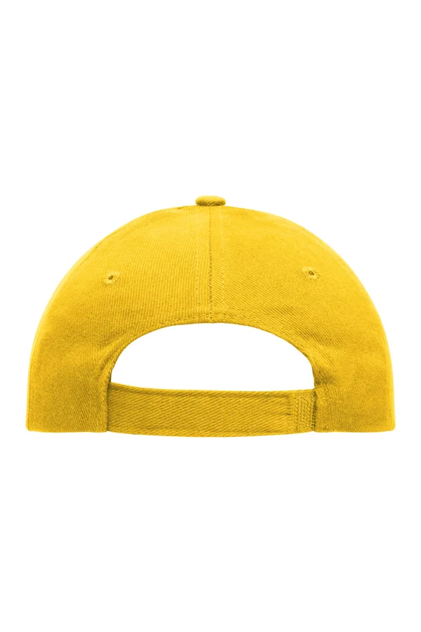 5 Panel Cap Heavy Cotton gold yellow