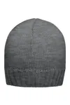Rib-Beanie Dark Grey Melange