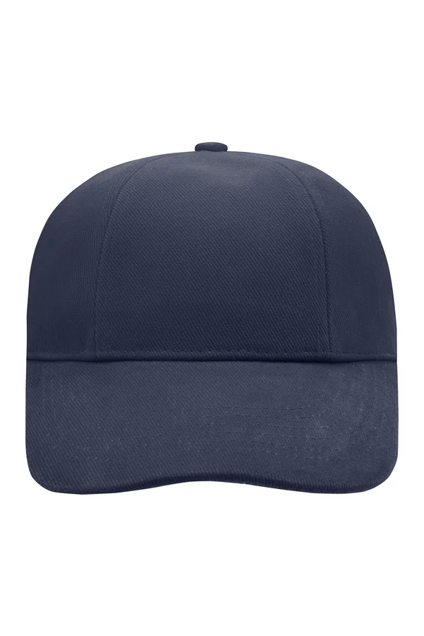 Turned 6 Panel Cap Laminated Navy