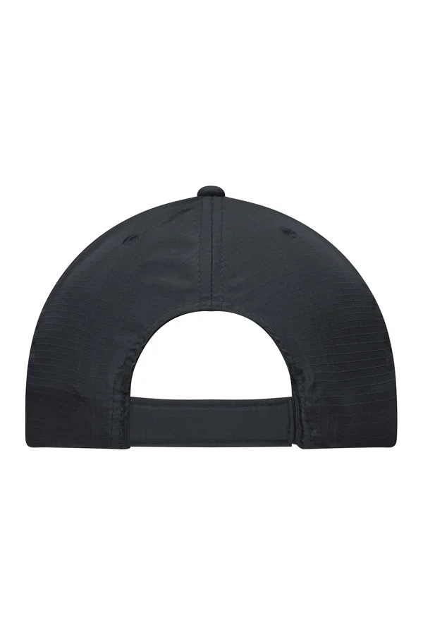 6 Panel Coolmax® Cap Black