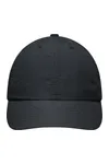 6 Panel Coolmax® Cap Black