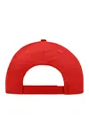Brushed 6-Panel Cap Red