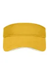 Sandwich Sunvisor gold yellow/white
