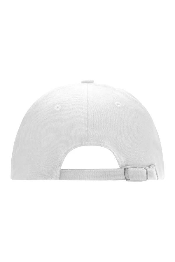 6 Panel Softlining Raver Cap White