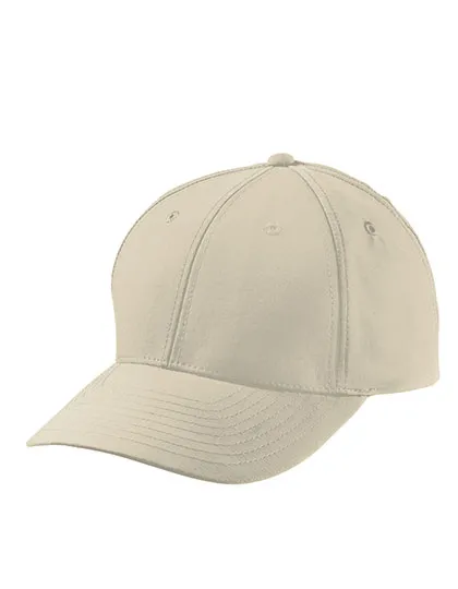 6-Panel Polyester Peach Cap