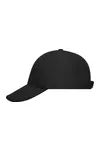 6 Panel Pack-a-Cap Black