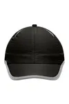 6 Panel Micro-Edge Sport Kappe Black / Light Grey