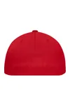 6 Panel Flexfit® Flat Peak Cap Red