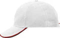 6 Panel Kappe mit doppeltem Sandwich