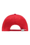 6 Panel Double Sandwich Cap red / white / navy