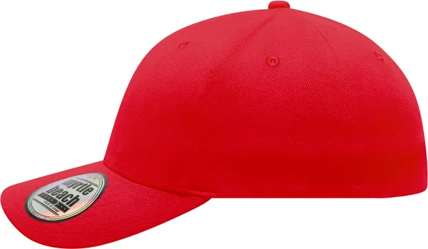 6 Panel Elastic Fit Baseball Kappe