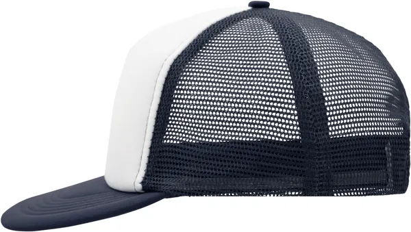 5 Panel Mesh Kappe mit flachem Schild
