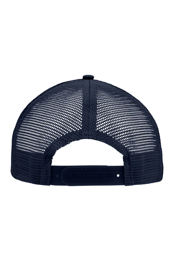 5 Panel Flat Peak Cap Navy / Navy