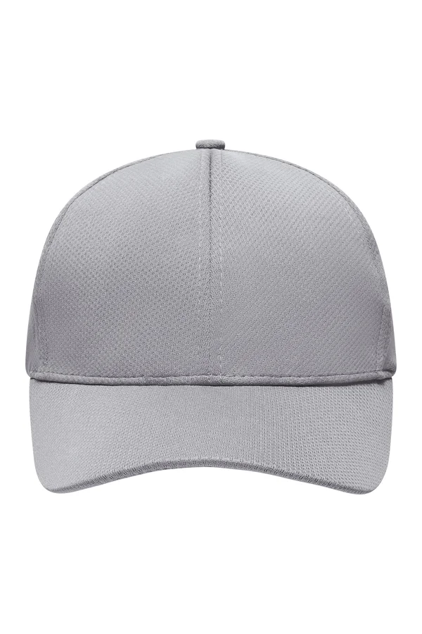 6 Panel Sport Mesh Cap Grey