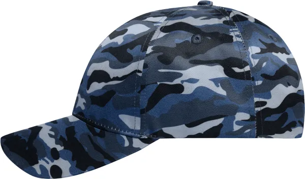 6 Panel Camouflage Kappe