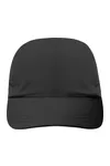 3 Panel Cap Black