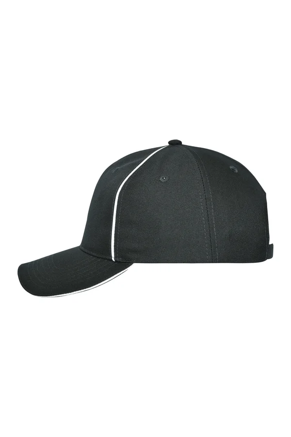 6 Panel Workwear Cap - SOLID - Carbon