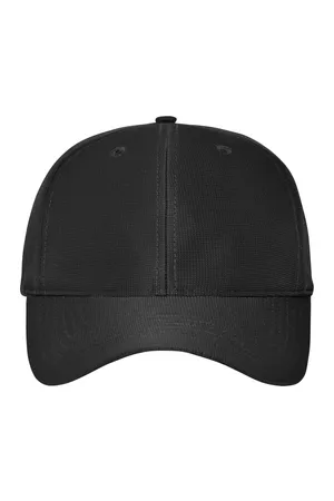 6 Panel Workwear Cap - COLOR - Black