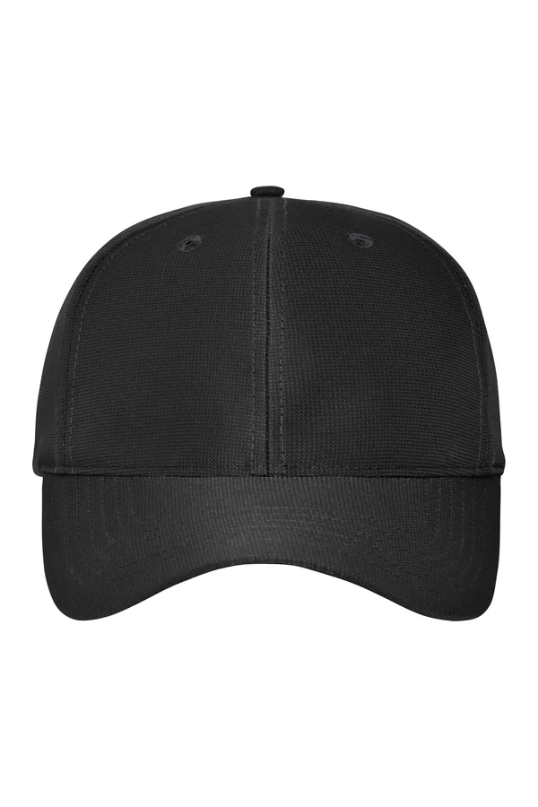 6 Panel Workwear Cap - COLOR - Black