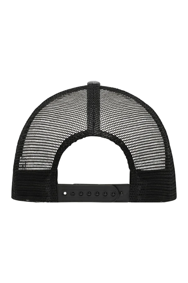 6 Panel Mesh Cap Mélange grey melange/black