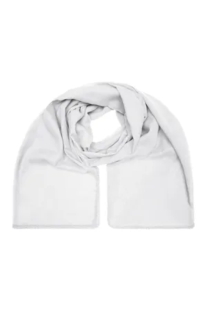 Baumwollschal White
