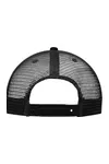 6 Panel Flat Peak Cap Black