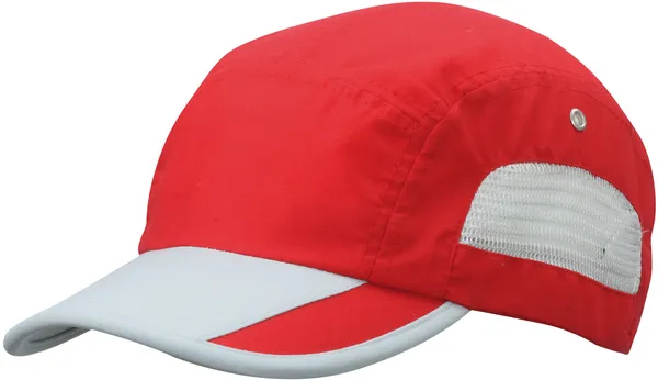 5 Panel Microfaser Sport Kappe