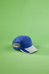 5 Panel Microfaser Sport Kappe royal/light grey
