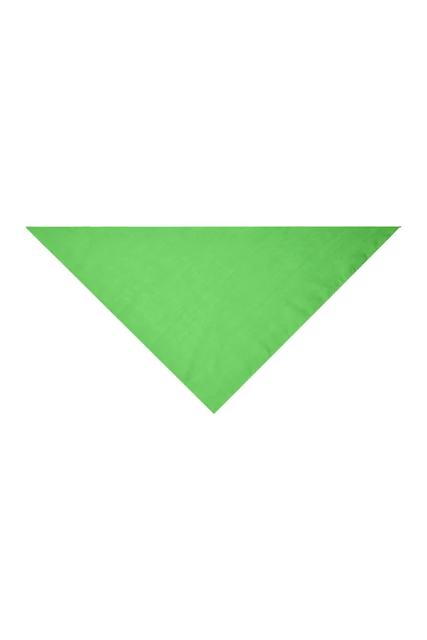 Triangular Scarf Lime Green