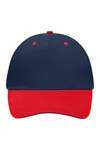 5 Panel Sandwich Cap navy/red/navy