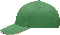 Gebürstete leichte 6 Panel Sandwich Kappe
