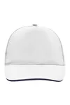 5 Panel Promo Sandwich Cap White / Navy