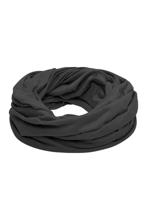 Heather Summer Loop-Scarf black melange