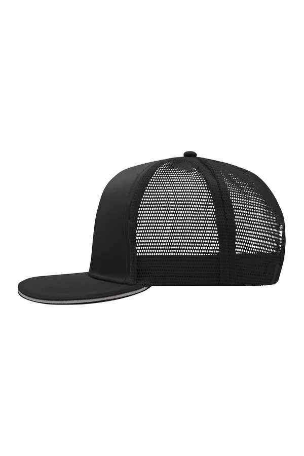Pro Cap Mesh 6 Panel Black / Light Grey