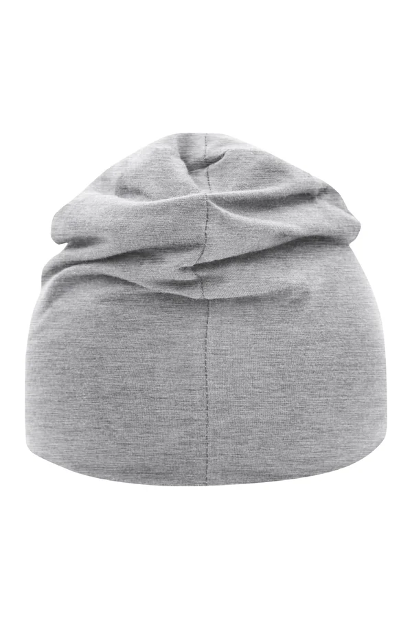 Jersey Beanie Grey Melange