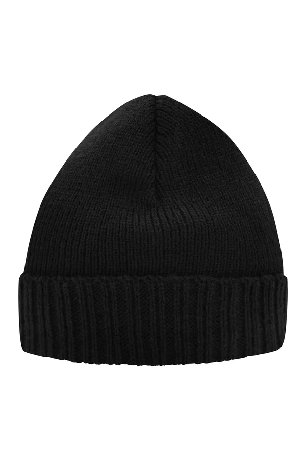 Basic Knitted Beanie Black